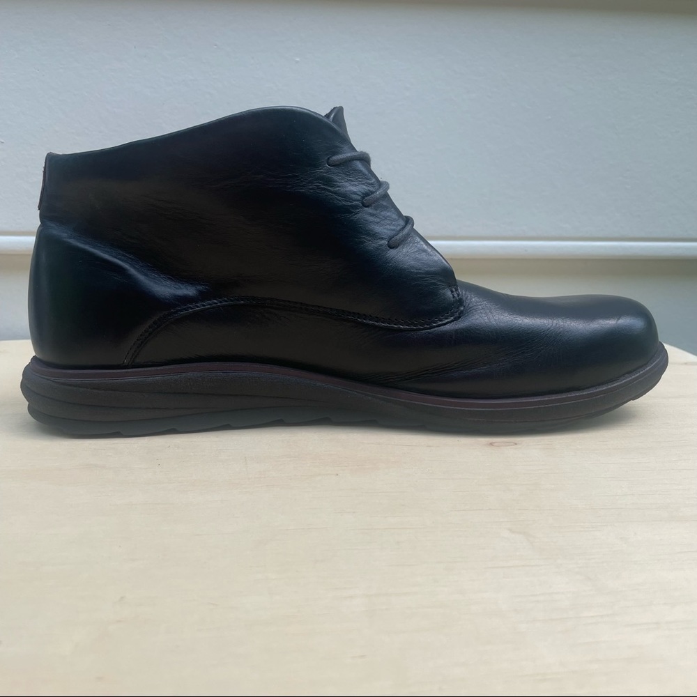 Romika black leather lace up ankle boots 42 - Picture 10 of 15